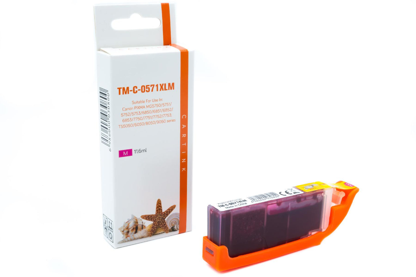 Alternative Tintenpatrone Magenta ersetzt Canon CLI-571XL M