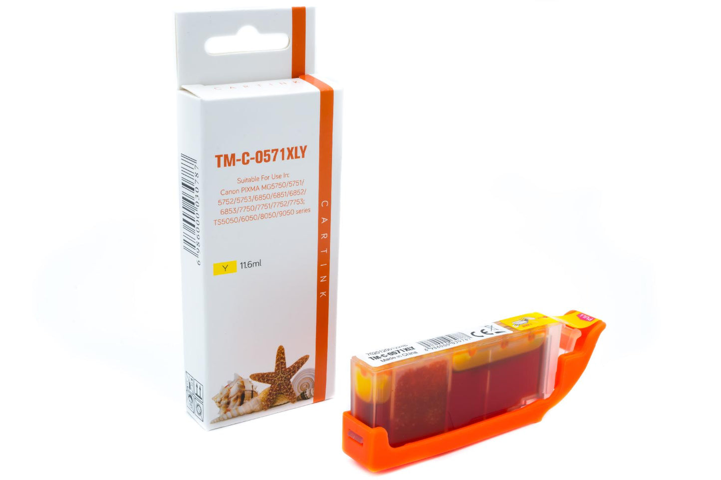 Alternative Tintenpatrone Yellow ersetzt Canon CLI-571XL Y
