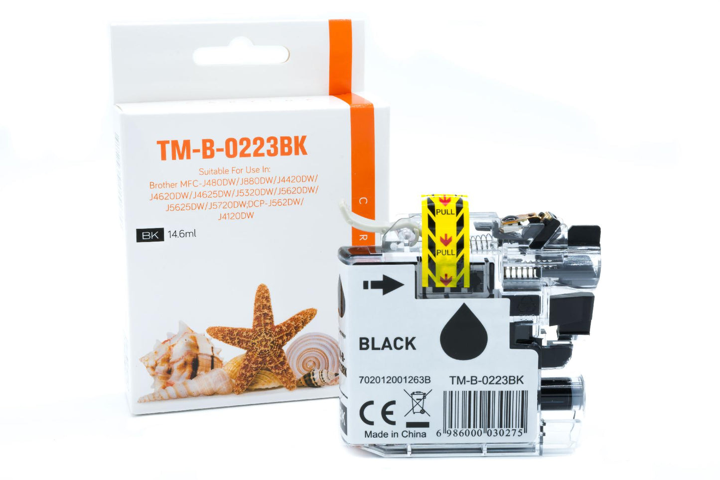 Alternative Tintenpatrone Schwarz zu Brother LC-223 BK