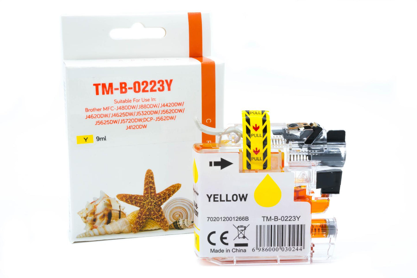 Alternative Tintenpatrone Gelb ersetzt Brother LC-223 Y