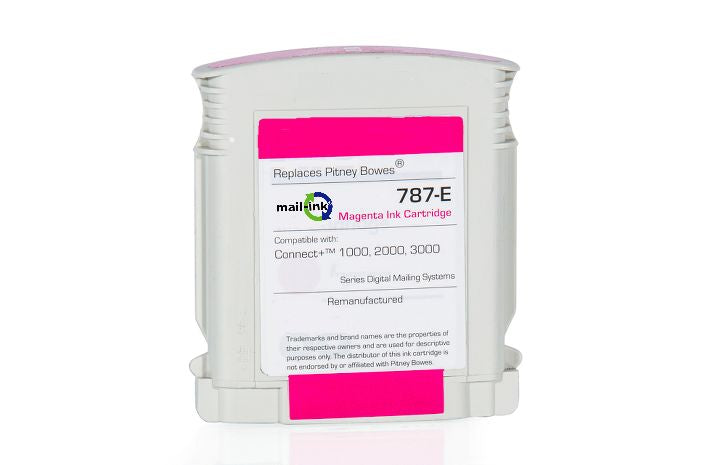 Frankierpatrone Magenta für Pitny Bowes Connect+, SendPro P - Recyclingprodukt